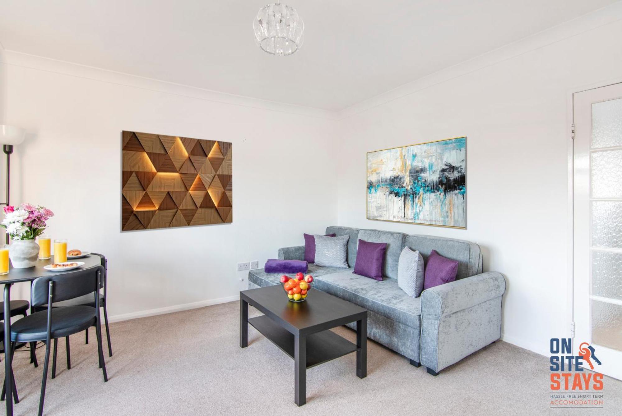 Onsitestays - Cosy 2-Bedroom Apartment With Private Entrance & Long Stay Prices グレーブゼンド エクステリア 写真