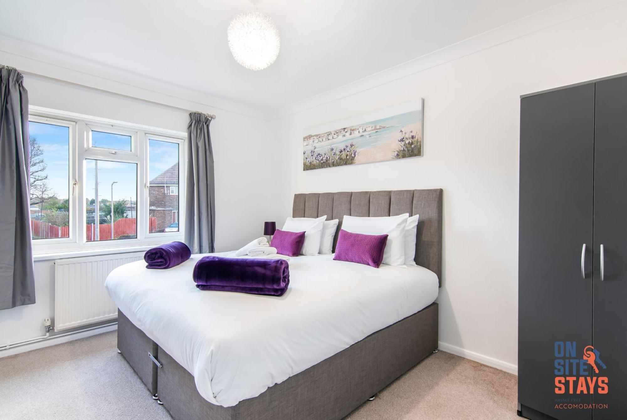 Onsitestays - Cosy 2-Bedroom Apartment With Private Entrance & Long Stay Prices グレーブゼンド エクステリア 写真